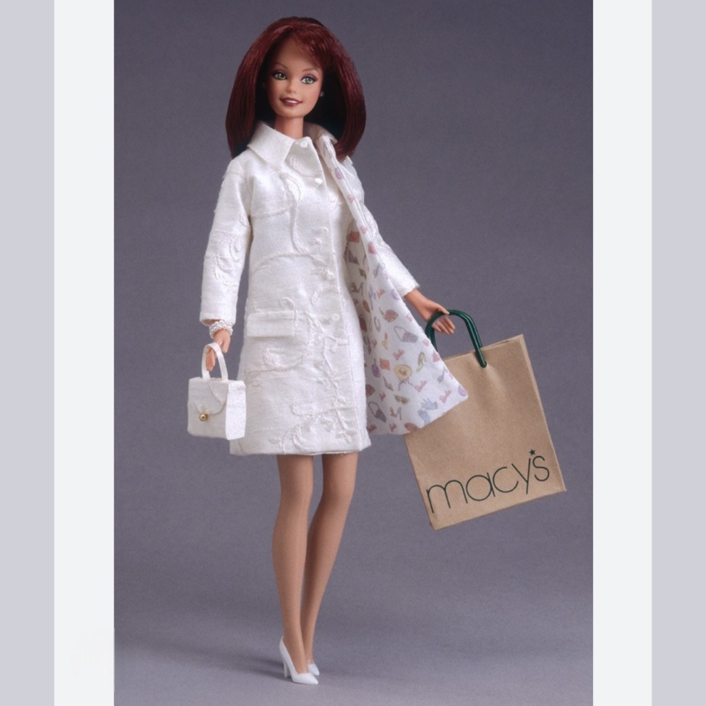 Nrfb 1996 Vintage Nicole Miller Barbie City Shopper Macy's Limited Edition